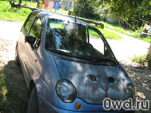 Битый автомобиль Daewoo Matiz